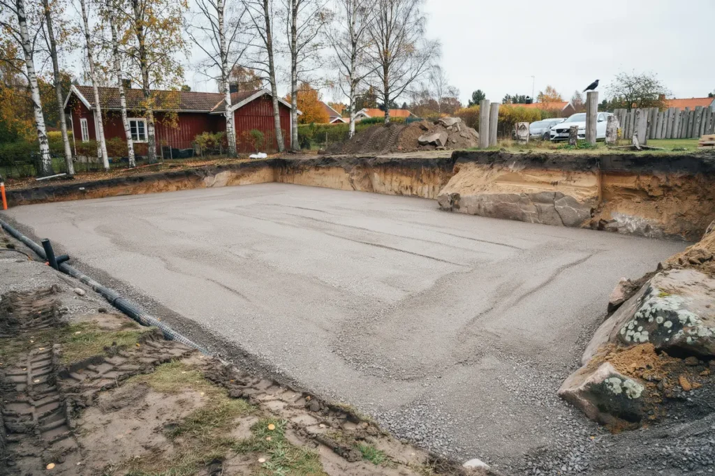 fr n oj mn tomt till byggklar mark s skapar r tt schaktning en trygg start f r ditt projekt